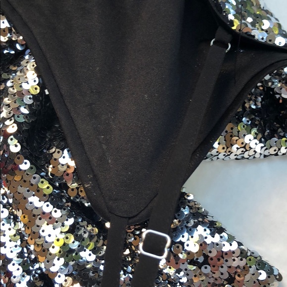 Shades of Blonde Sequin Top S - Picture 4 of 5